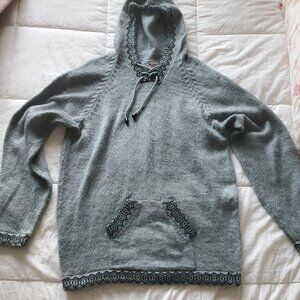 Alpaca Sweater / Hoodie Hand Made in Bolivia